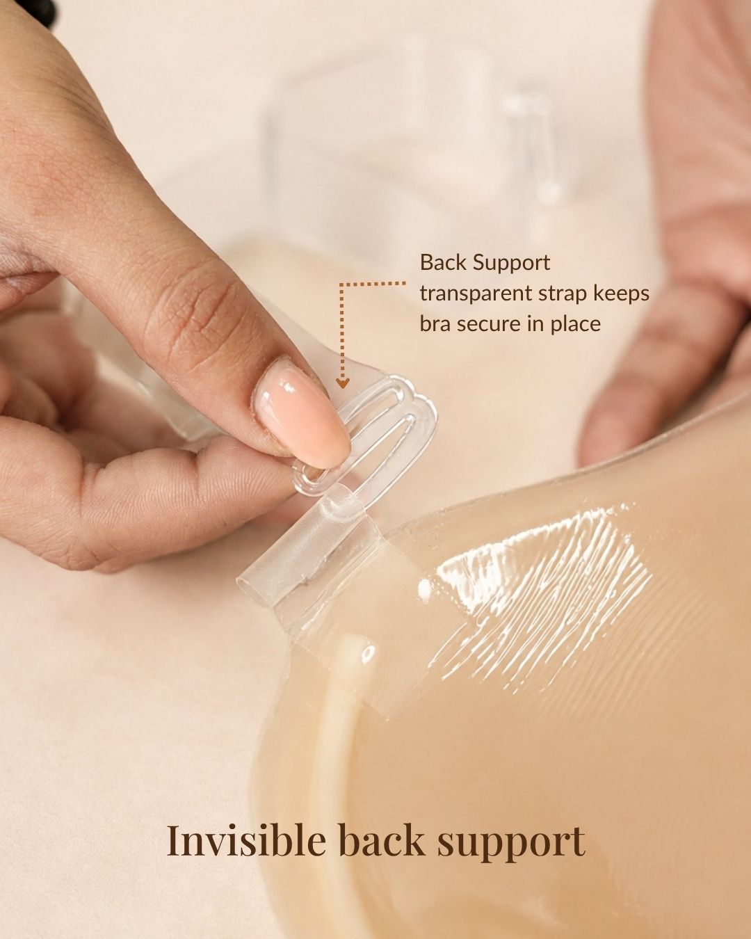 Reusable Silicone Adhesive Lift Bra by Intimate Queen