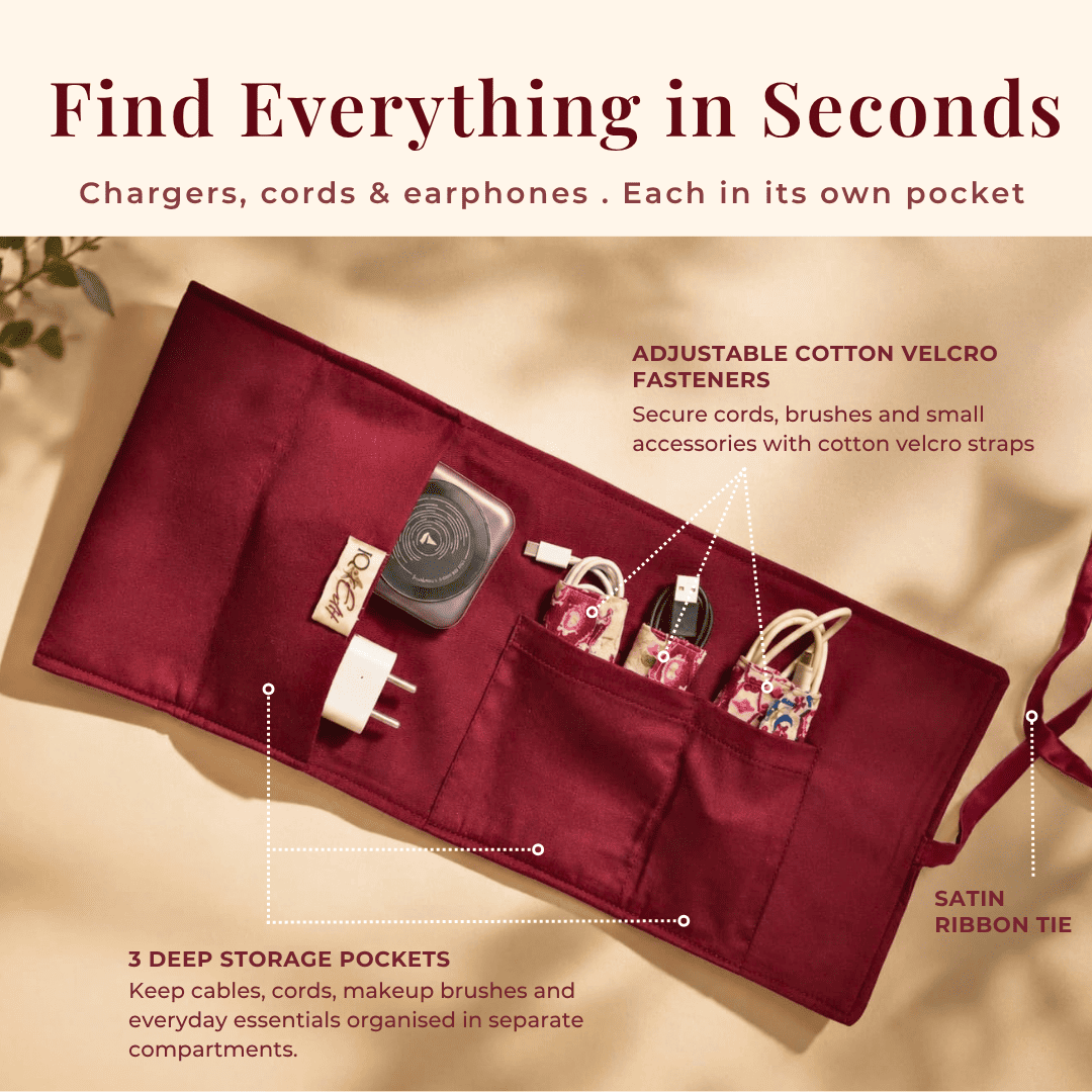 Cable Organizer and Cord Keeper | IQ Travel Edit