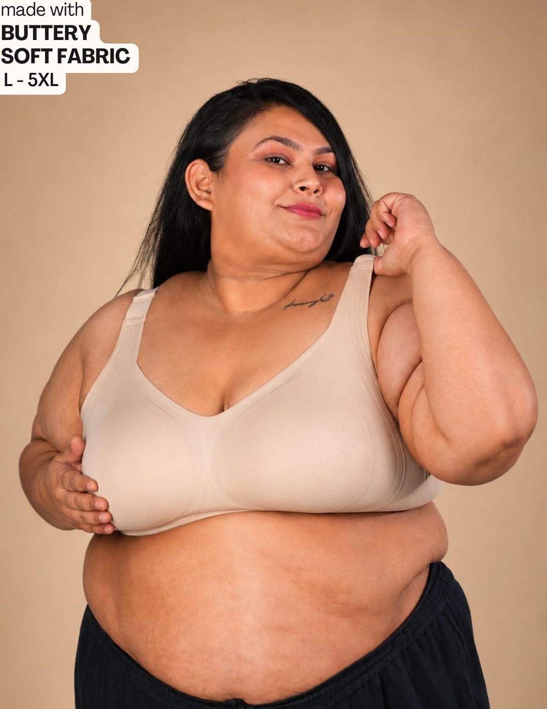 Curvy Comfort Full Support Bra