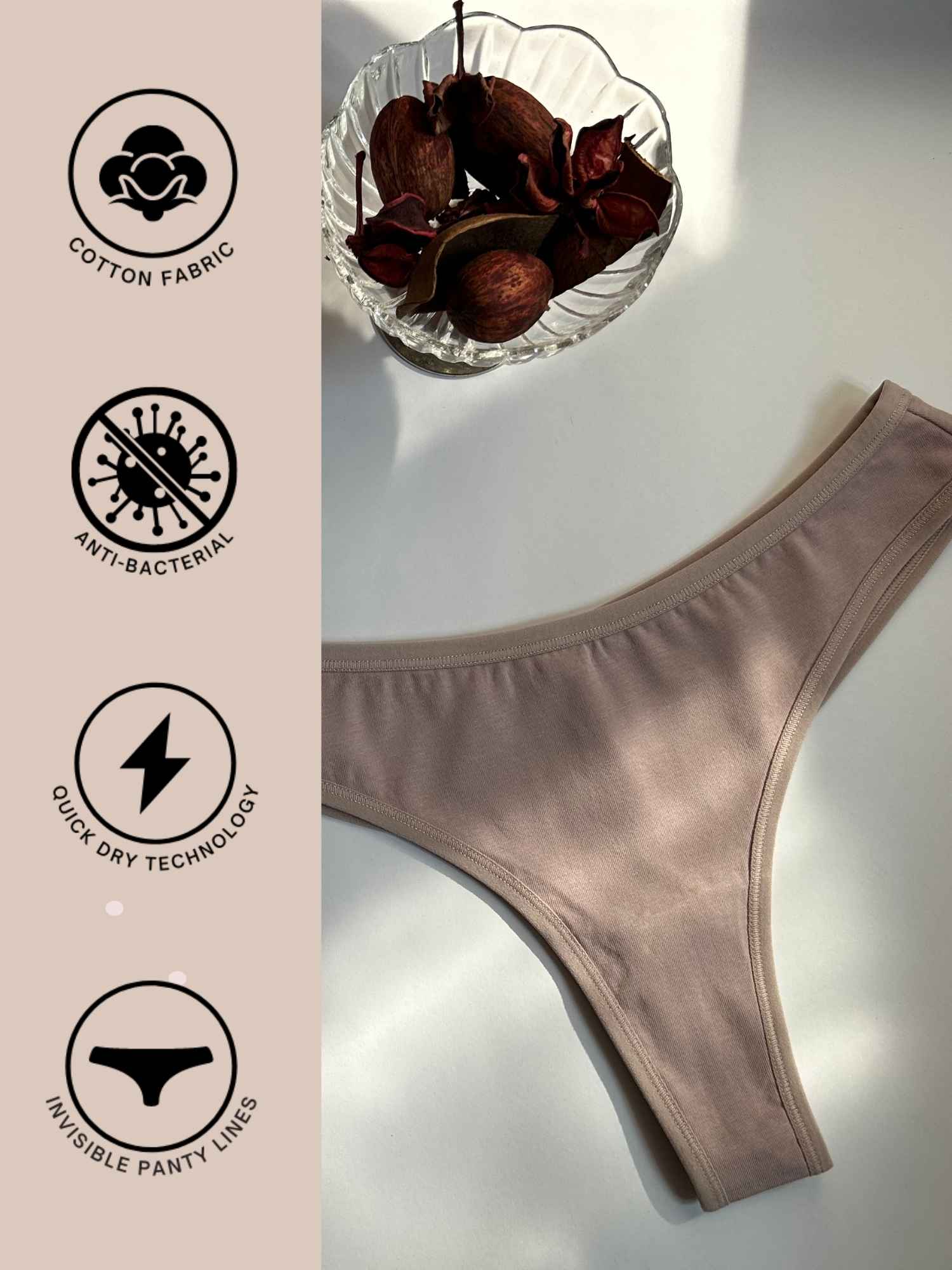Cotton Essence Thongs Bundles