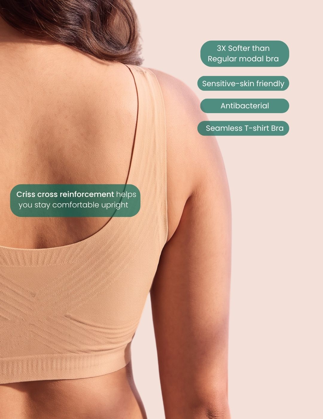 CloudLift™ Modal Seamless Bra