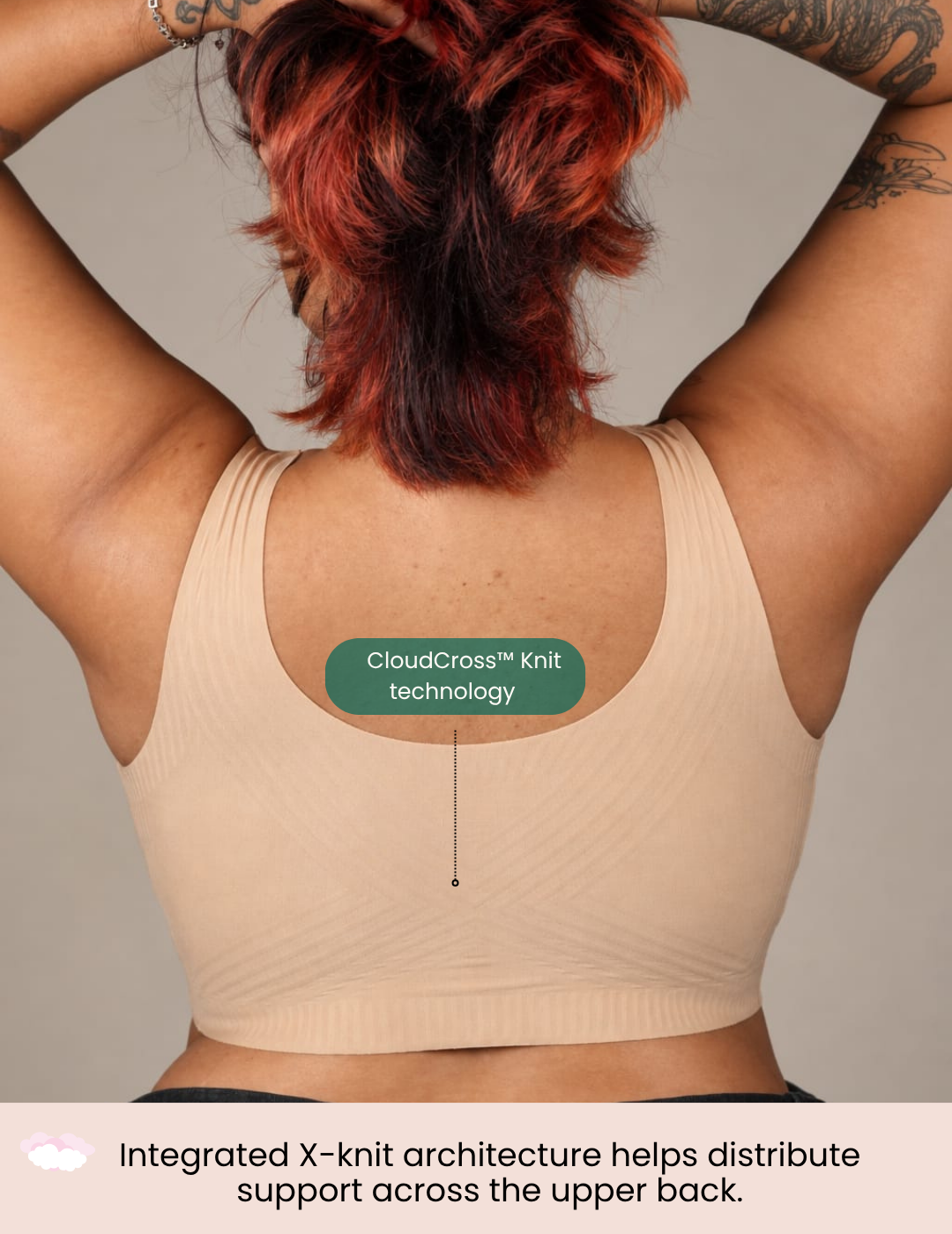 CloudLift™ Modal Seamless Bra