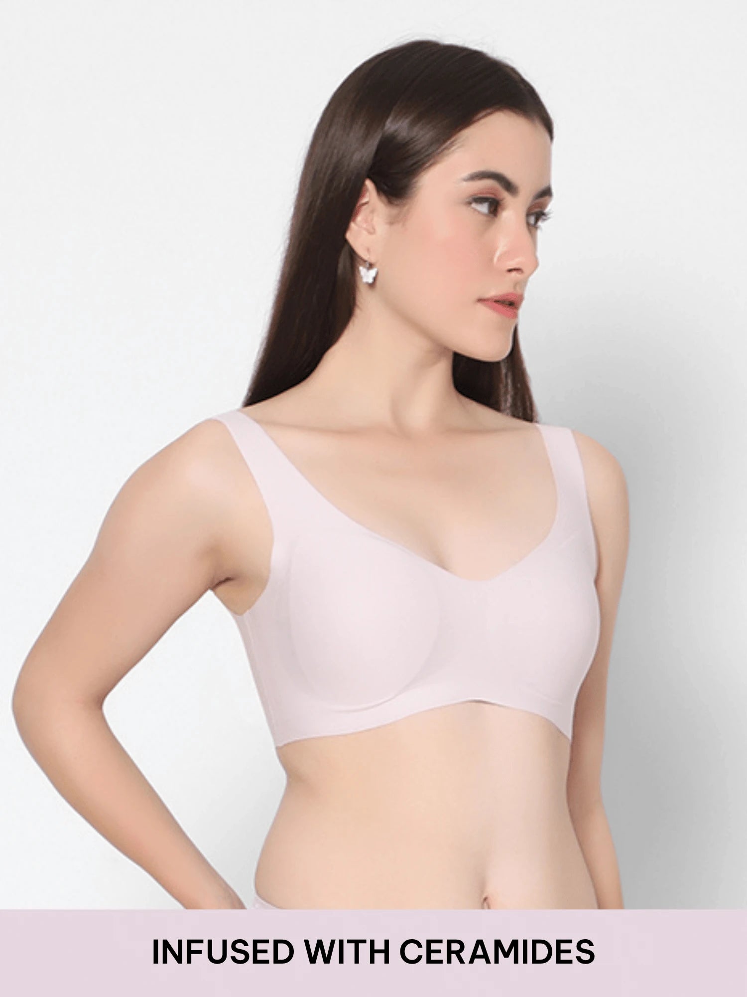 Skin-Soothing Bra: Infused with Ceramides + Wire-Free Support