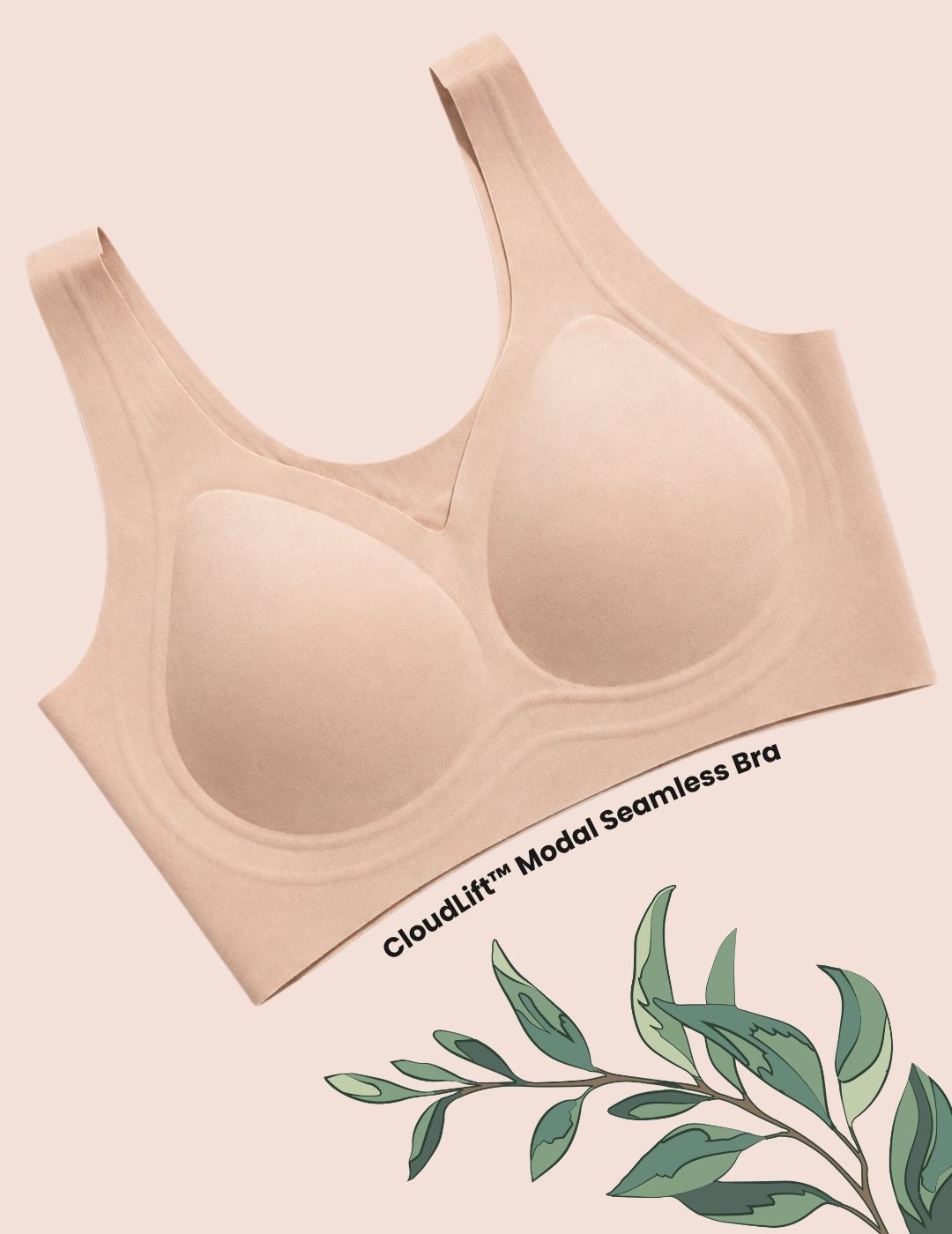 CloudLift™ Modal Seamless Bra