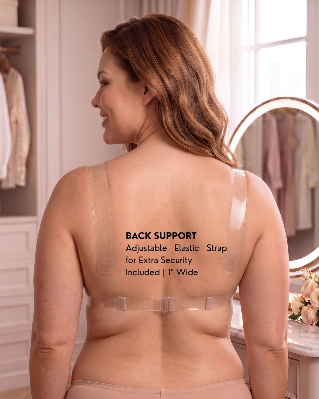 Reusable Silicone Adhesive Lift Bra by Intimate Queen