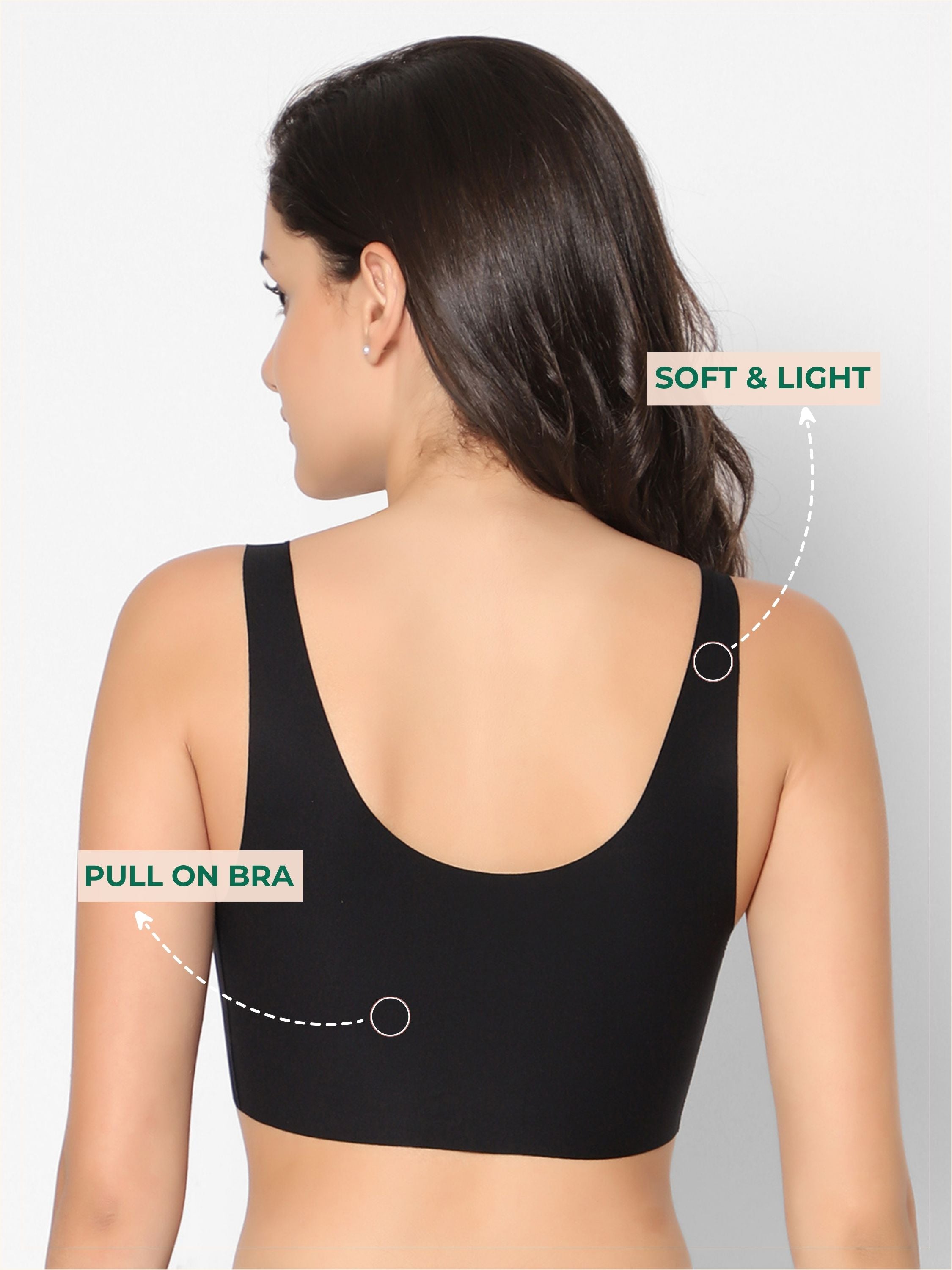 Ceramide Infused Wireless bra 