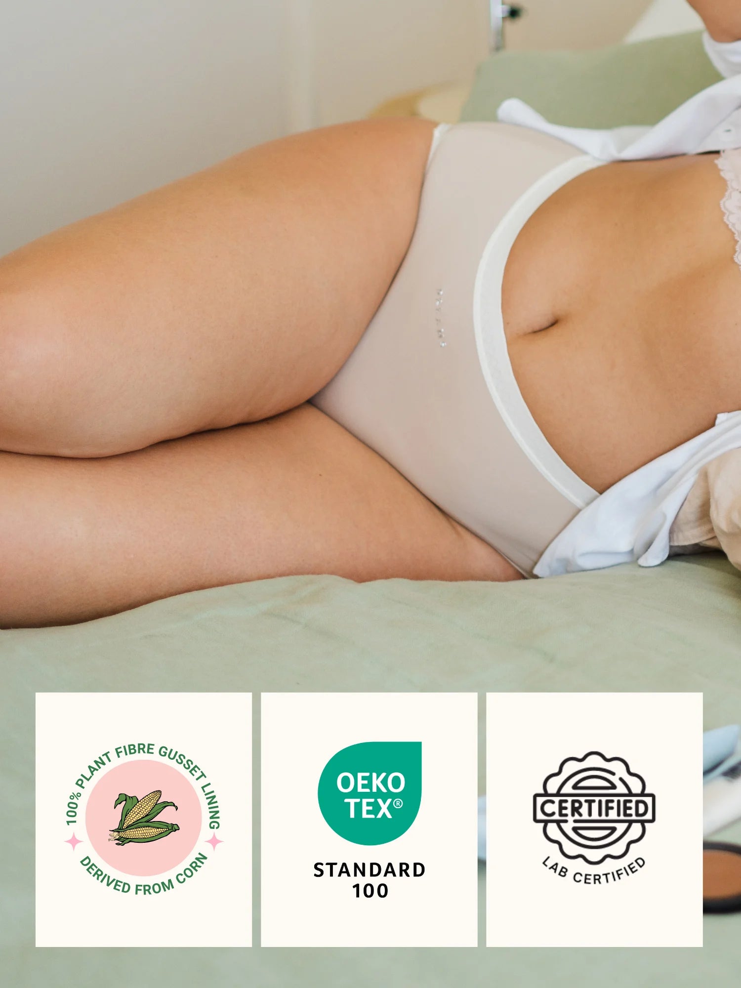 Rash-Free Comfort Pack - Antibacterial Corn Bae Lacy Boyshorts Bundles