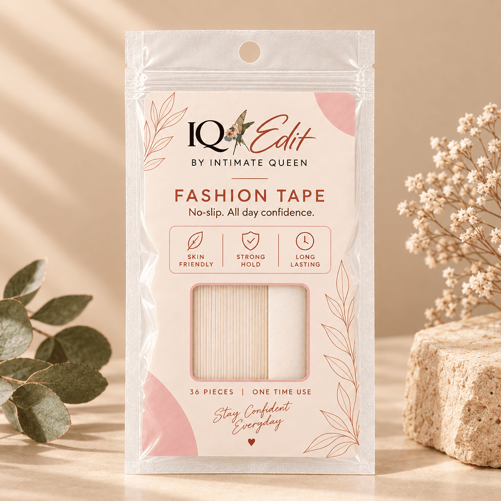 Fashion Tape for Clothes & Necklines - 36 pcs strips | IQ Edit