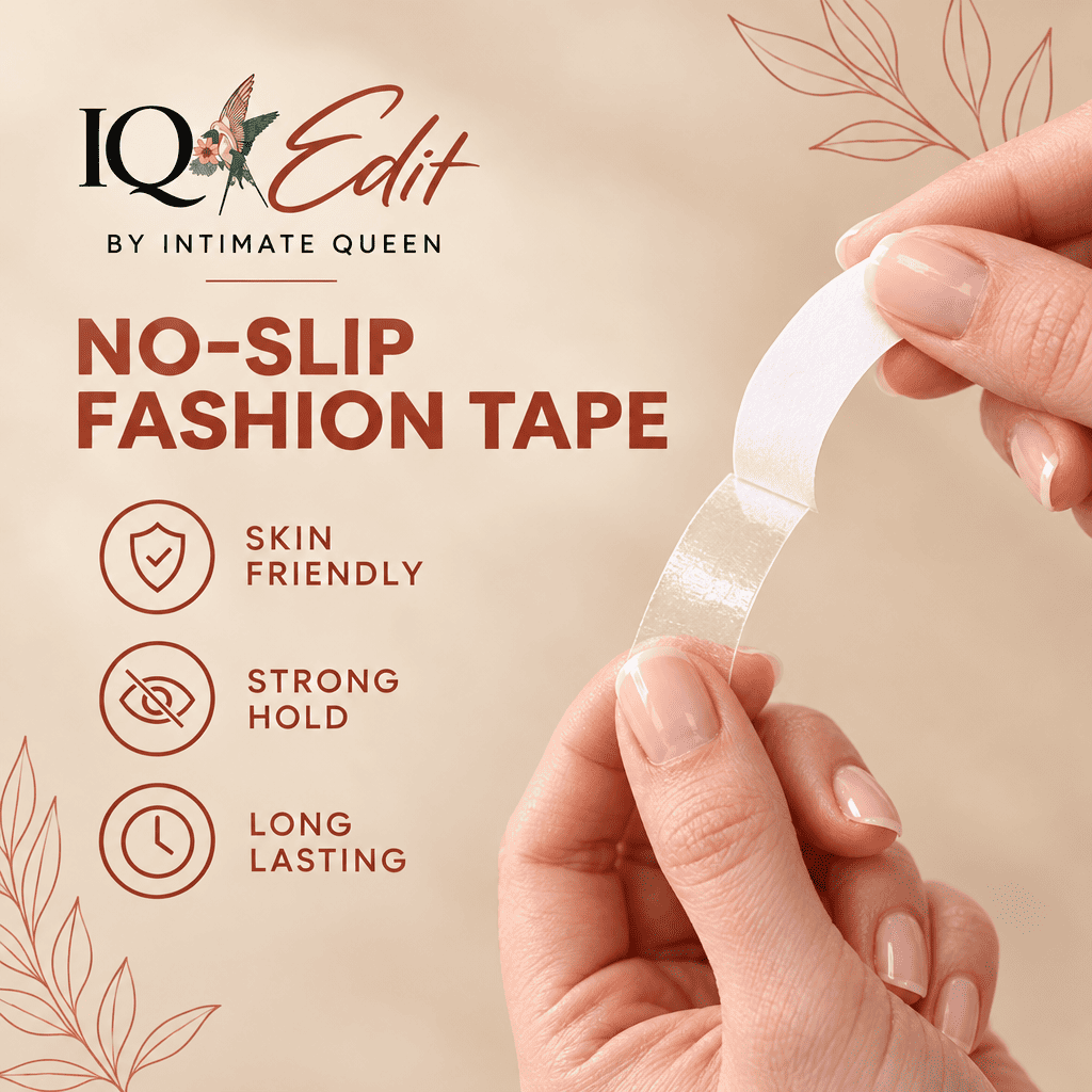 Fashion Tape for Clothes & Necklines - 36 pcs strips | IQ Edit