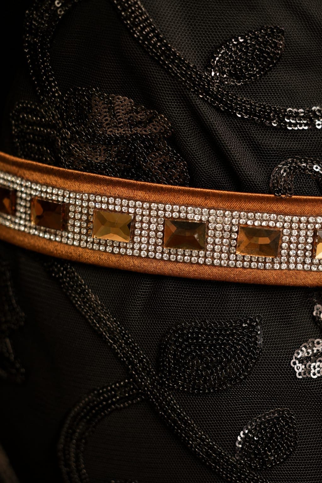 Bedazzled Embellished Saree Waist Belt for Women