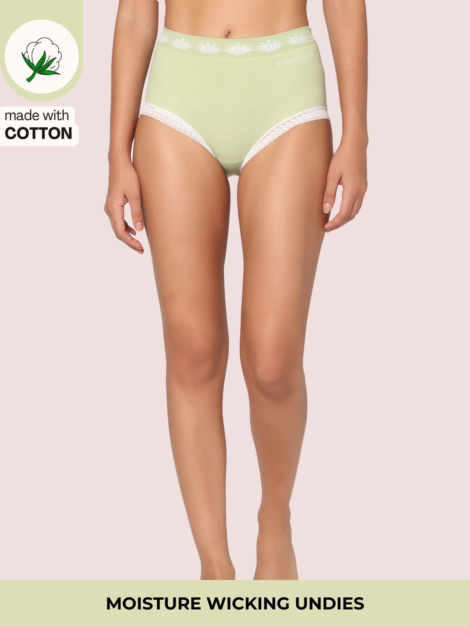 Cotton Candy – Moisture-Wicking Panties for Daily Discharge. Skin-Safe Comfort