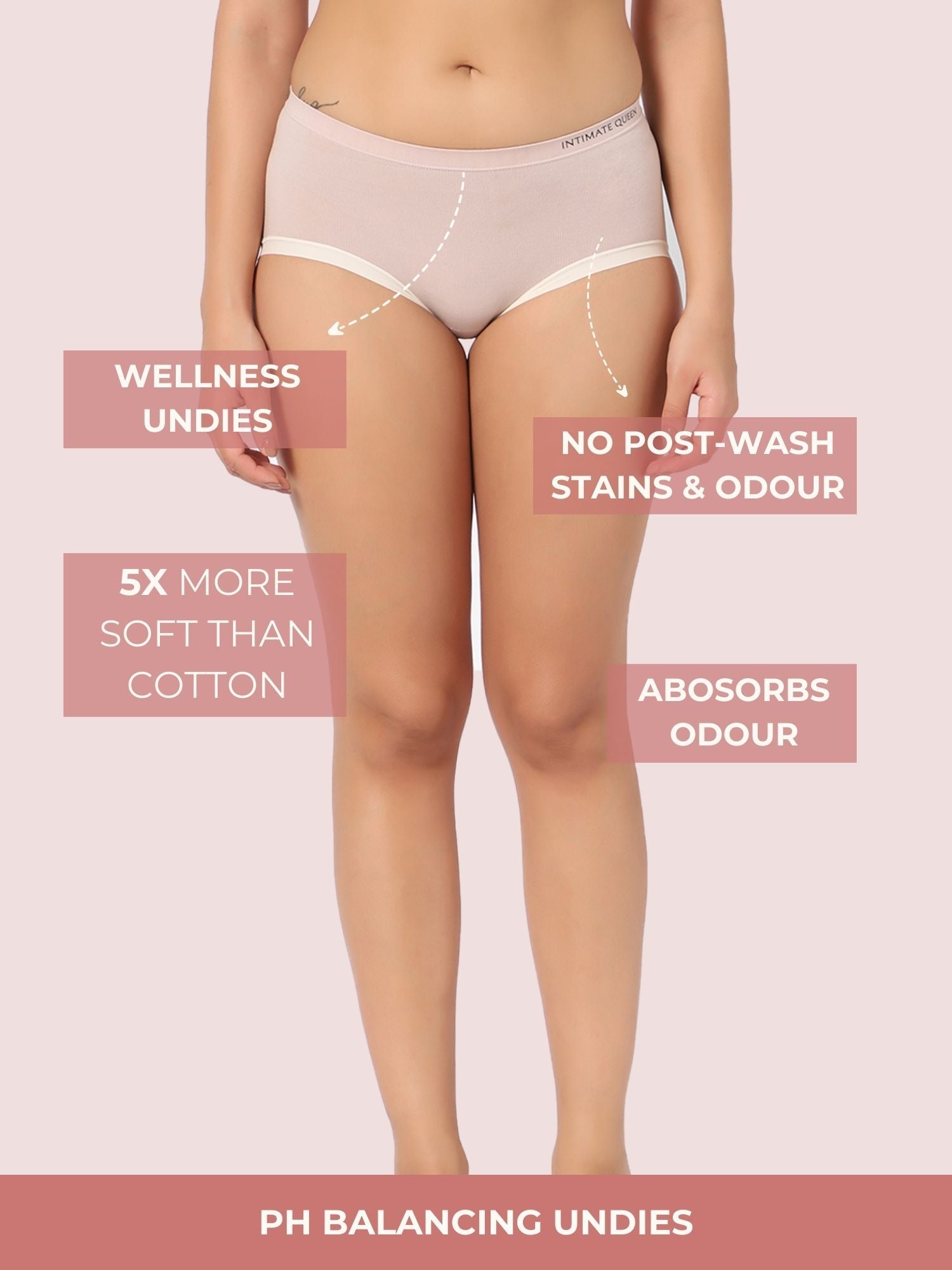 Yew Tree Bae Full Coverage Maternity Hipster Undies