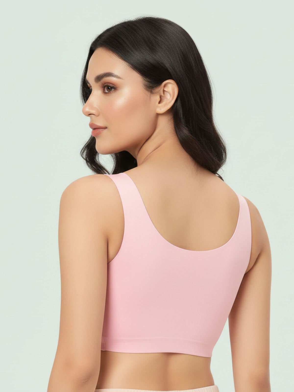 Basic Seamless Friction-Free Pull Over Bra
